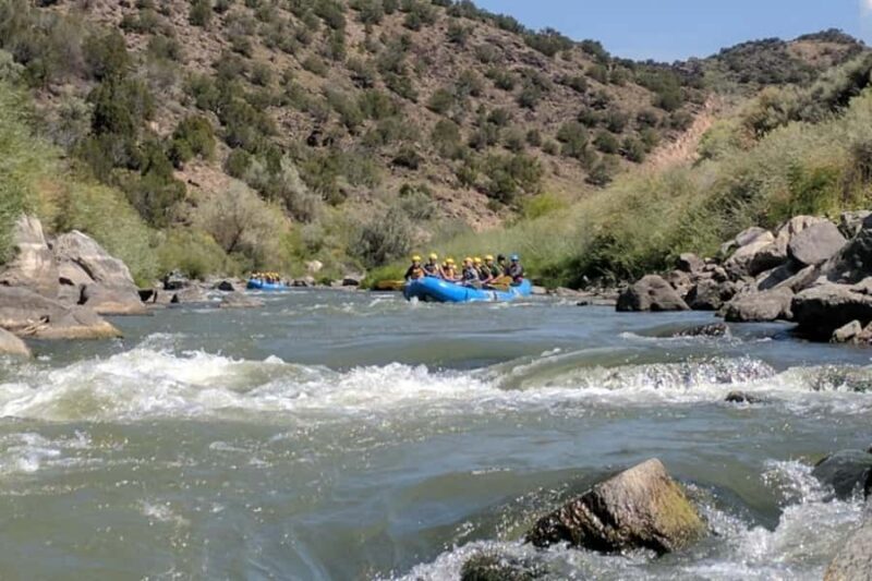 Taos Santa Fe ~ Kokopelli - Racecourse Half Day Rafting - The Guides Make the Difference