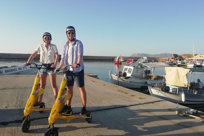 Taste of Crete With Trikke Ride - Electric Trikke Scooter Adventure