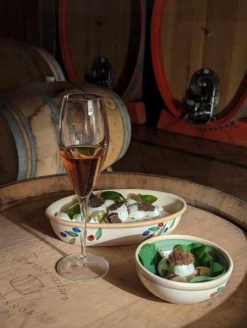 Tasting and tour of the winery - Key Points