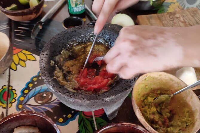 Tasting of flavors Mexican Food and margaritas tasting - Key Points