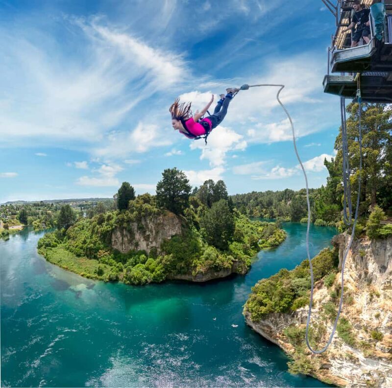 Taup: AJ Hackett Taup Bungy - NZ's Highest Water Touch! - Who Should Consider This Experience?
