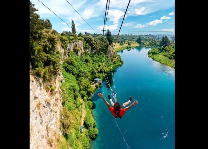 Taup: Bungy Jump and Swing Combo - Key Points