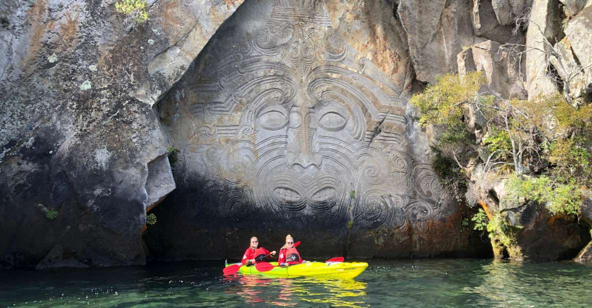 Taupo: Maori Rock Carvings Kayaking Tour - Key Points