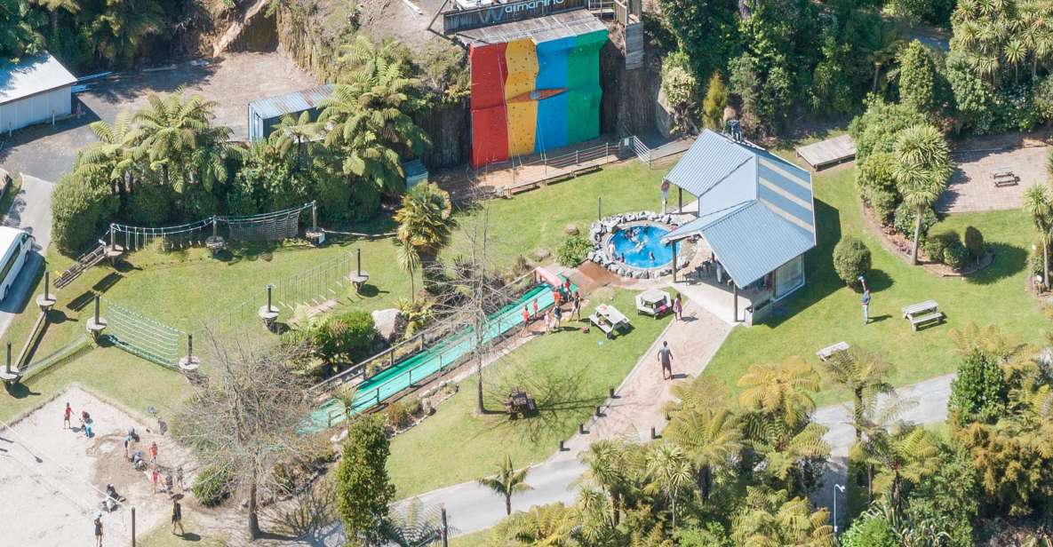 Tauranga: Waimarino Adventure Park Supreme Pass Entry Ticket - Relaxation Areas and Logistics