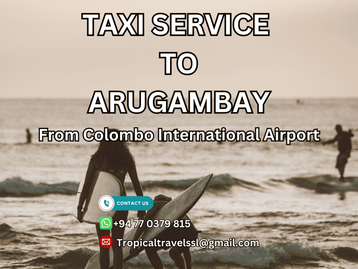 Taxi From Colombo International Airport (CMB) to ArugamBay - Vehicle Comfort and Amenities