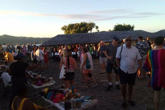 Taxi to Shirley heights lookout Sunday social package - Transportation and Group Size