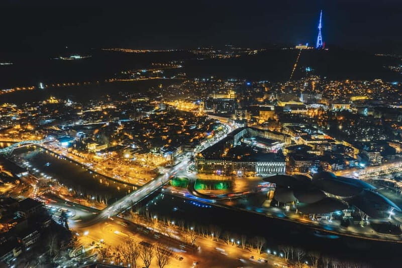 Tbilisi at Night: 2-Hour Express Guided Tour With Tastings - Exploring Tbilisi at Night: A 2-Hour Guided Tour with Tastings