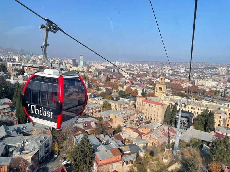 Tbilisi Mtatsminda Park With Funicular And Cable Car Ride Travel Buddies