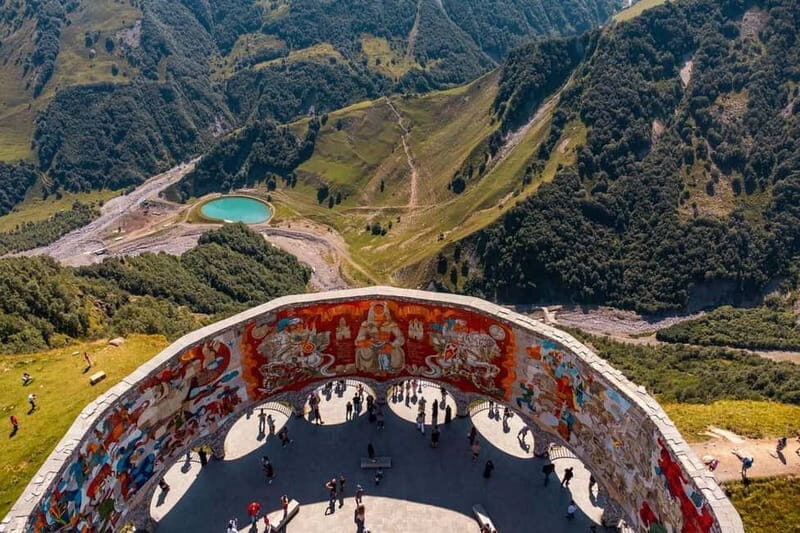 Tbilisi to Gudauri Ananuri Kazbegi GuidedGroupTour Daily - Key Points