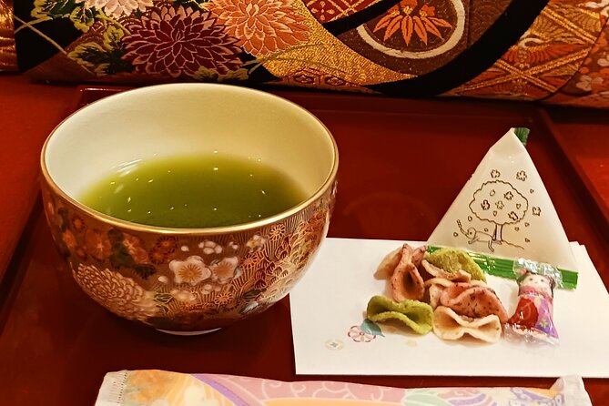 Tea Ceremony With Japanese Harp Performance in Kyoto - Snacks and Refreshments