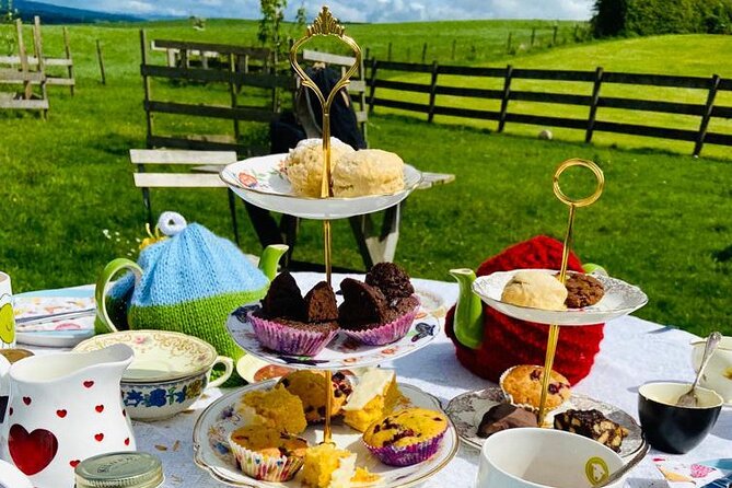 Tea With Naughty Sheep - Tranquil Nature Setting