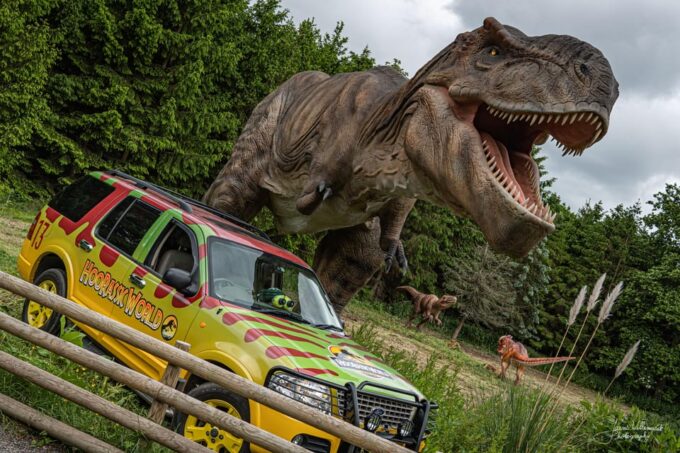 TELFORD: Hoo Zoo and Dinosaur World Entry Ticket - Discovering the Animal Habitats