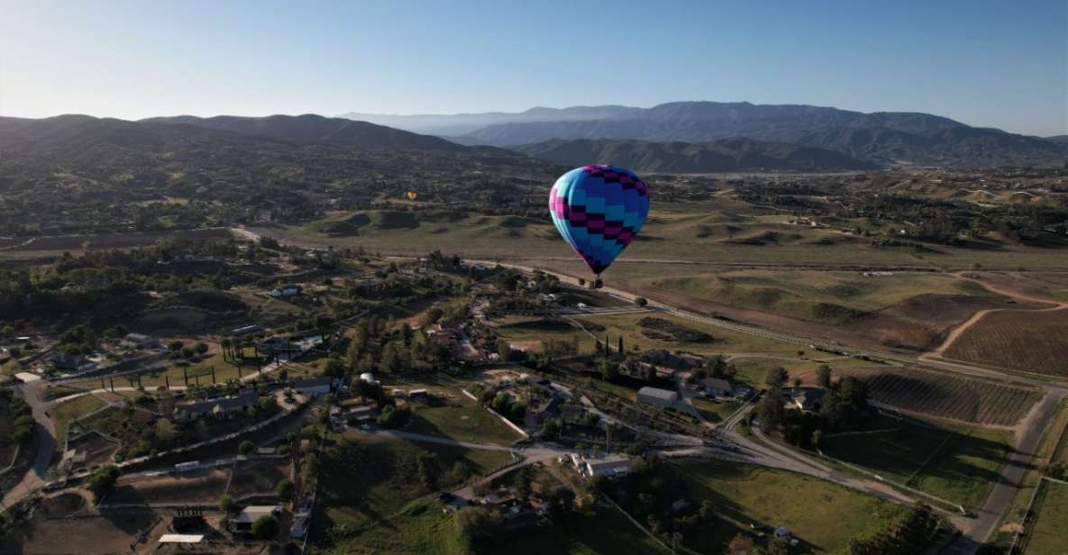 Temecula: Private Hot Air Balloon Ride at Sunrise - Language and Highlights
