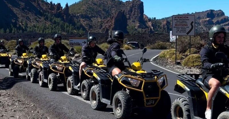 Tenerife: Guided Off-Road Quad Tour on Mount Teide - Off-Road Quad Experience