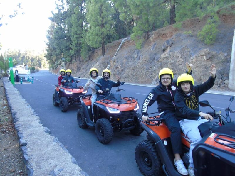 Tenerife Guided Quad Bike Tour to Teide National Park - Tour Highlights