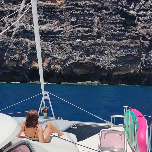 Tenerife: PRIVATE Catamaran Cruise With Lunch and Drinks - Available Languages for Crew
