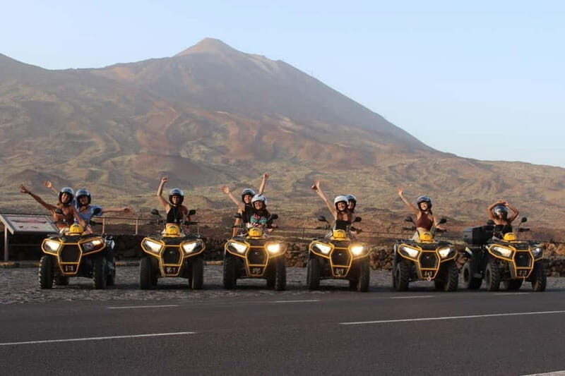 Tenerife: QUAD excursion TEIDE volcano ONLY doble quad - Frequently Asked Questions