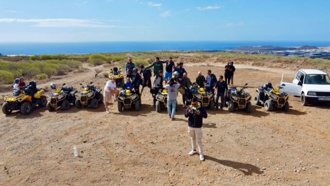 Tenerife: Teide Volcano Sunset Quad Bike Tour With Drinks - Enjoying Complimentary Drinks