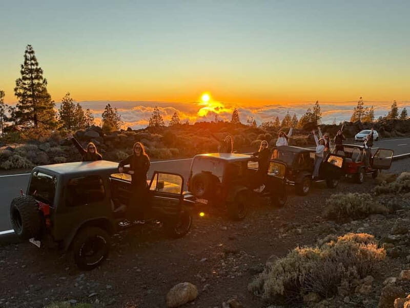 Tenerife: Wrangler jeep tour in the volcano teide at sunset - The Whole Experience: A Deep Dive