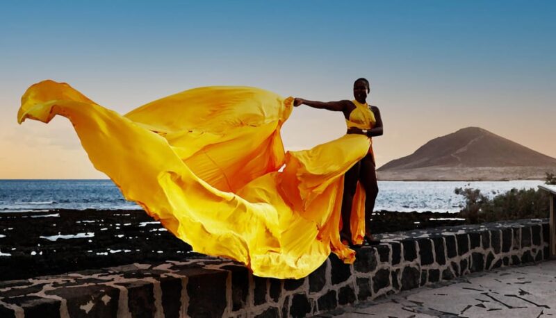 Tenerife: Your Glamor Photo Shoot Flying Dresses by Sabine Jacob - Photography and Deliverables