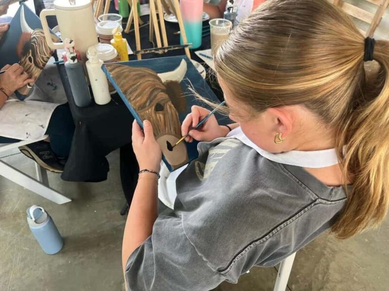 Tennessee: Highland Cow Painting Class - Key Points