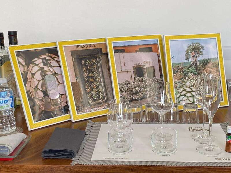 Tequila and Mezcal tasting in an educational tasting room - The Nitty-Gritty: What to Expect
