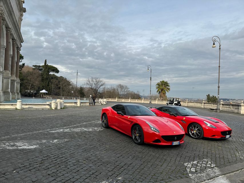 Testdrive Ferrari Guided Tour of the Tourist Areas of Rome - Directions
