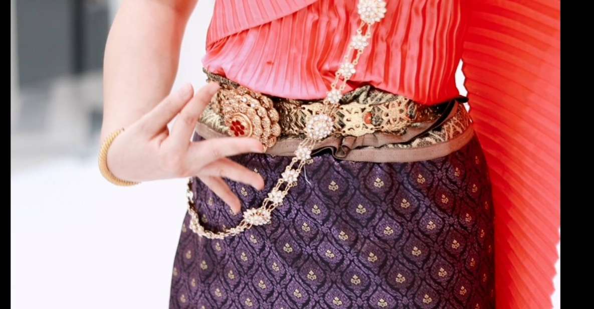 Thai Dance Class - Inclusions in the Package