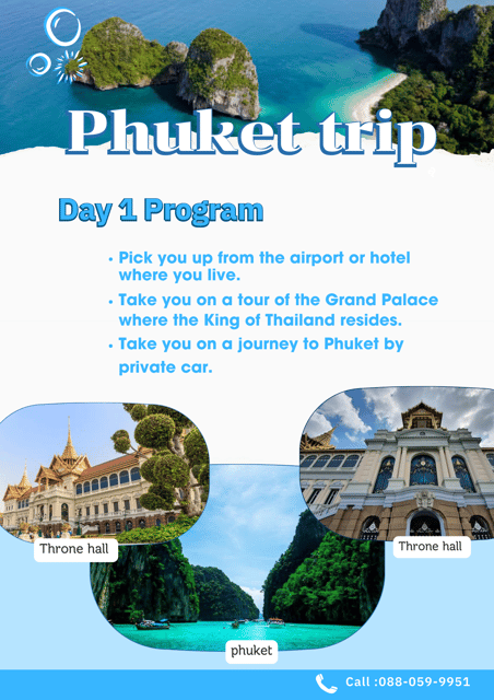 Thailand Phuket Trip (4days 3nights) - Itinerary Highlights