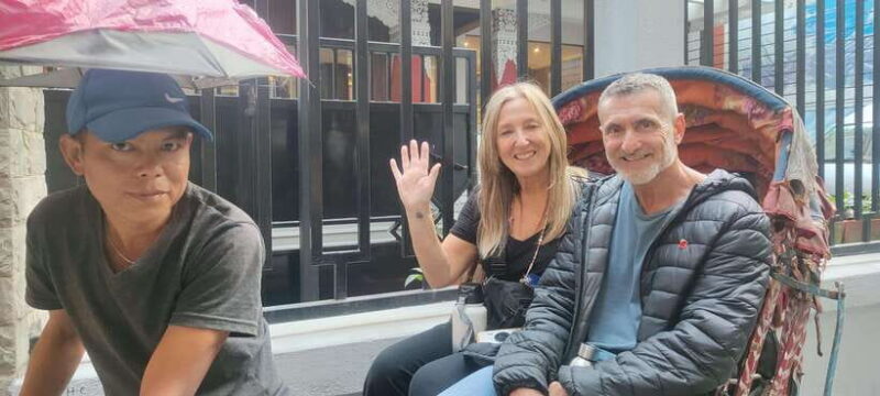 Thamel Rickshaw Tour - Sweet Finale and Thamel Streets