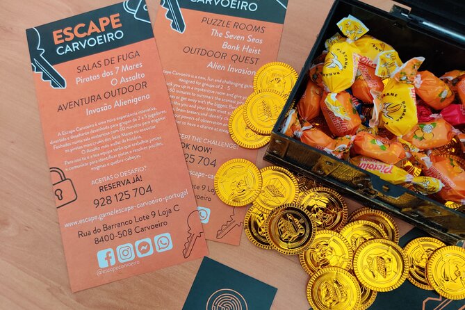 The 7 Seas - Epic Escape Game in Carvoeiro - Time Limit and Team Collaboration