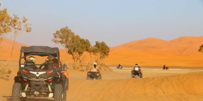 The Agafay Desert Adventure-Getaway Camel Quad Buggy Camp - Pickup and Drop-off Arrangements