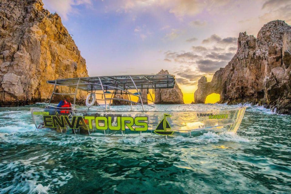 The Arch of Cabo San Lucas & Pelican Rock Cabo San Lucas Crystal Boat Tour - Itinerary Details