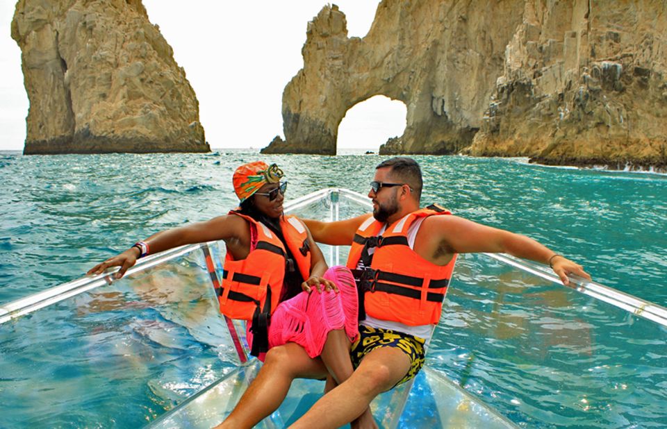 The Arch of Cabo San Lucas & Pelican Rock Cabo San Lucas Crystal Boat Tour - Marine Life Exploration