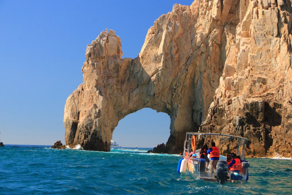 The Arch of Cabo San Lucas & Pelican Rock Cabo San Lucas Crystal Boat Tour - Frequently Asked Questions