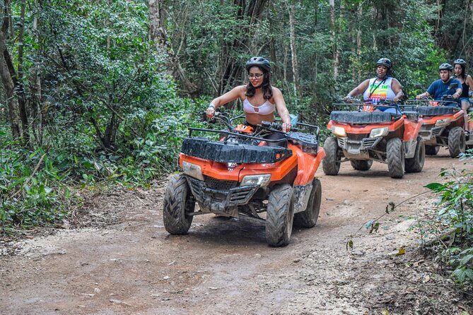 The best adrenaline day Atvs shared, ziplines and cenote Playa del Carmen - Introduction