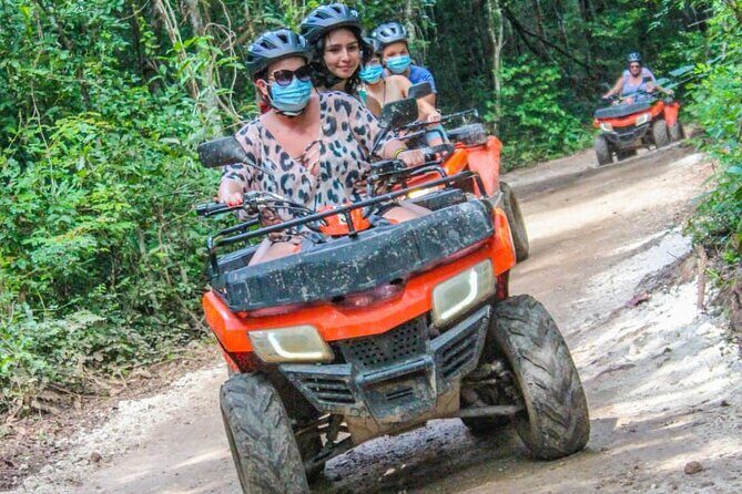 The best adrenaline day Atvs shared, ziplines and cenote Playa del Carmen - FAQ