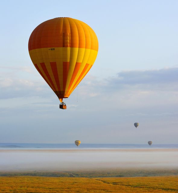 The Best Airballoon Over Oasis, Desert, Valleys & Canyon - Celebration and Refreshments