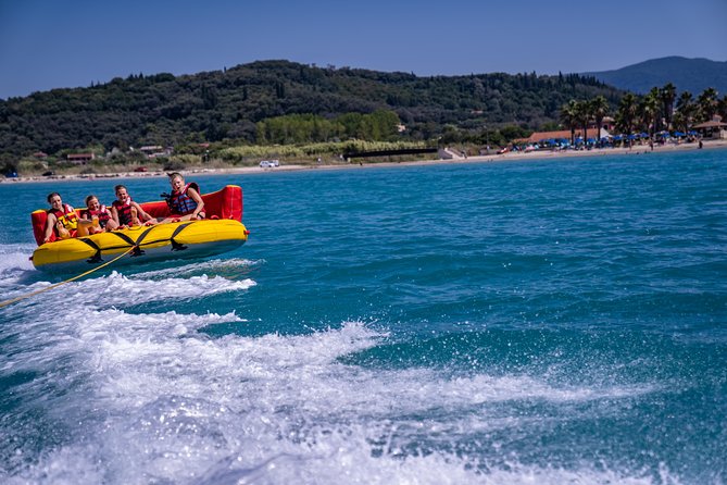The Crazy Sofa Tubing Ride - Corfu Sidari Watersports - Meeting Location