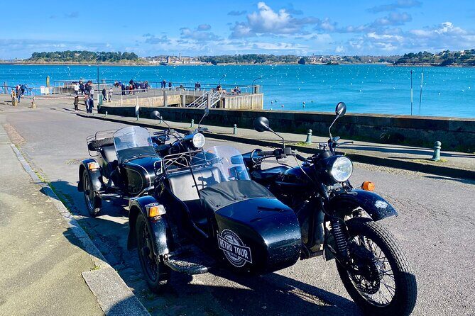The Emerald Coast and Cancale in vintage sidecar with driver - A Deep Dive into the Vintage Sidecar Experience