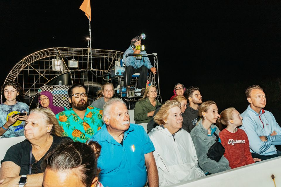 The Everglades: 1-Hour Airboat Night Tour - Cancellation Policy and Inclusions
