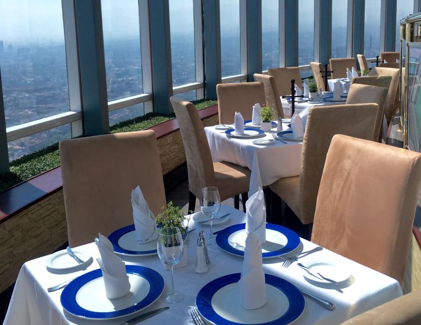 The Gala Dinner at Bellini in Mexico City - Duration and Group Size