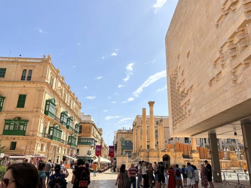 The Grand Tour of Valletta: A walking tour of Valletta. - To sum it up