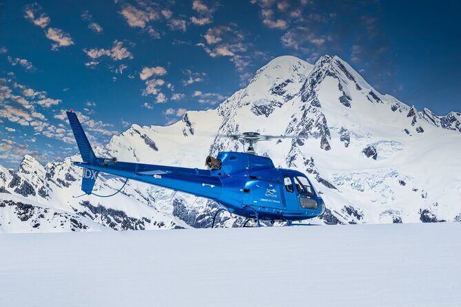 The GRAND TOUR, snow landing (allow 40 minutes - departing Fox Glacier) - An In-Depth Look at the Grand Tour Experience