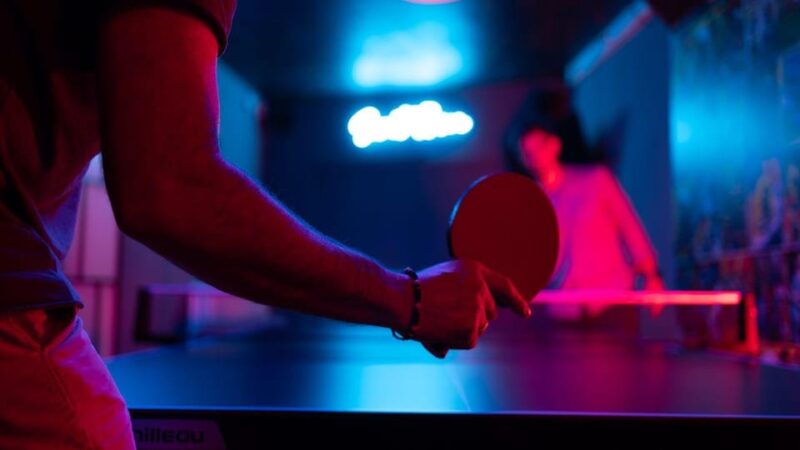 The Hague: Secret Ping Pong Bar, Speak Easy Table Tennis Bar - Food and Beverage Options