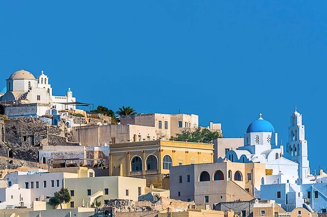 The Highlights of Santorini on a Mini Bus Daily Sunset Tour - Compact Experience Itinerary