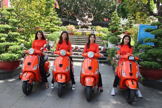 The Insiders Saigon With Female Ao Dai Riders Vespa 4,5 Hours - Guest Reviews and Ratings