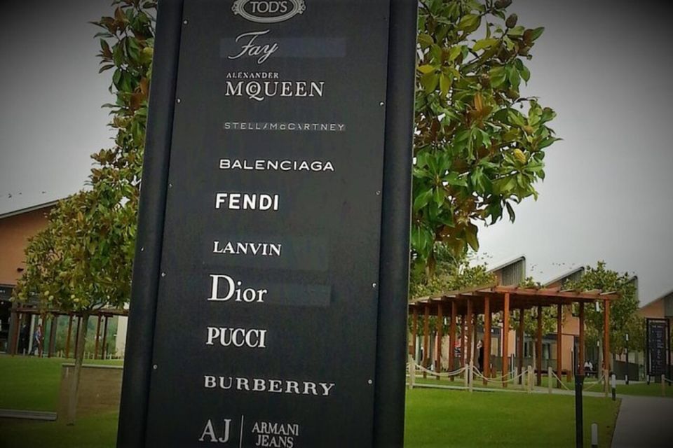 The Mall Reggello Private Shopping Tour From Florence - Languages