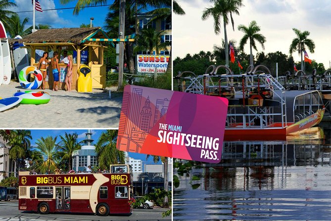 The Miami Sightseeing Flex Pass: 35 Attractions + Hop on Hop off - Included Attractions and Discounts
