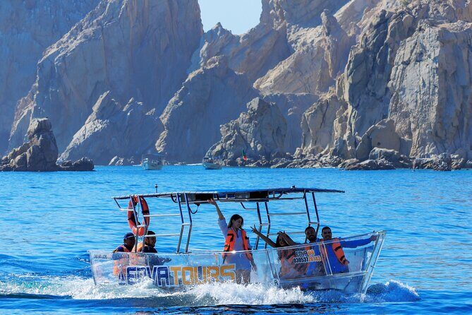 The Original Clear Boat  Cabos Signature Landmark Experience - Key Points